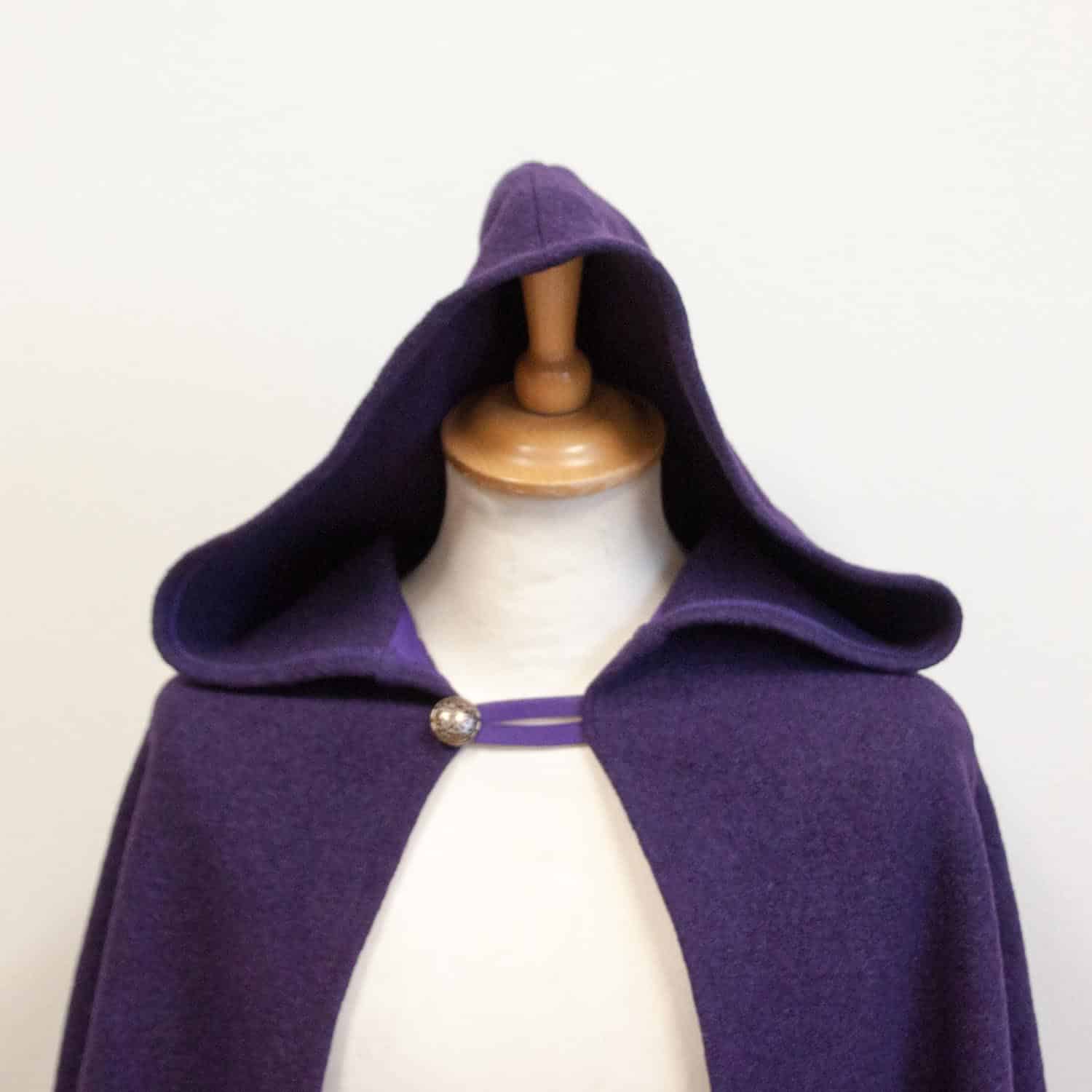 Cloak Samwise aubergine-1