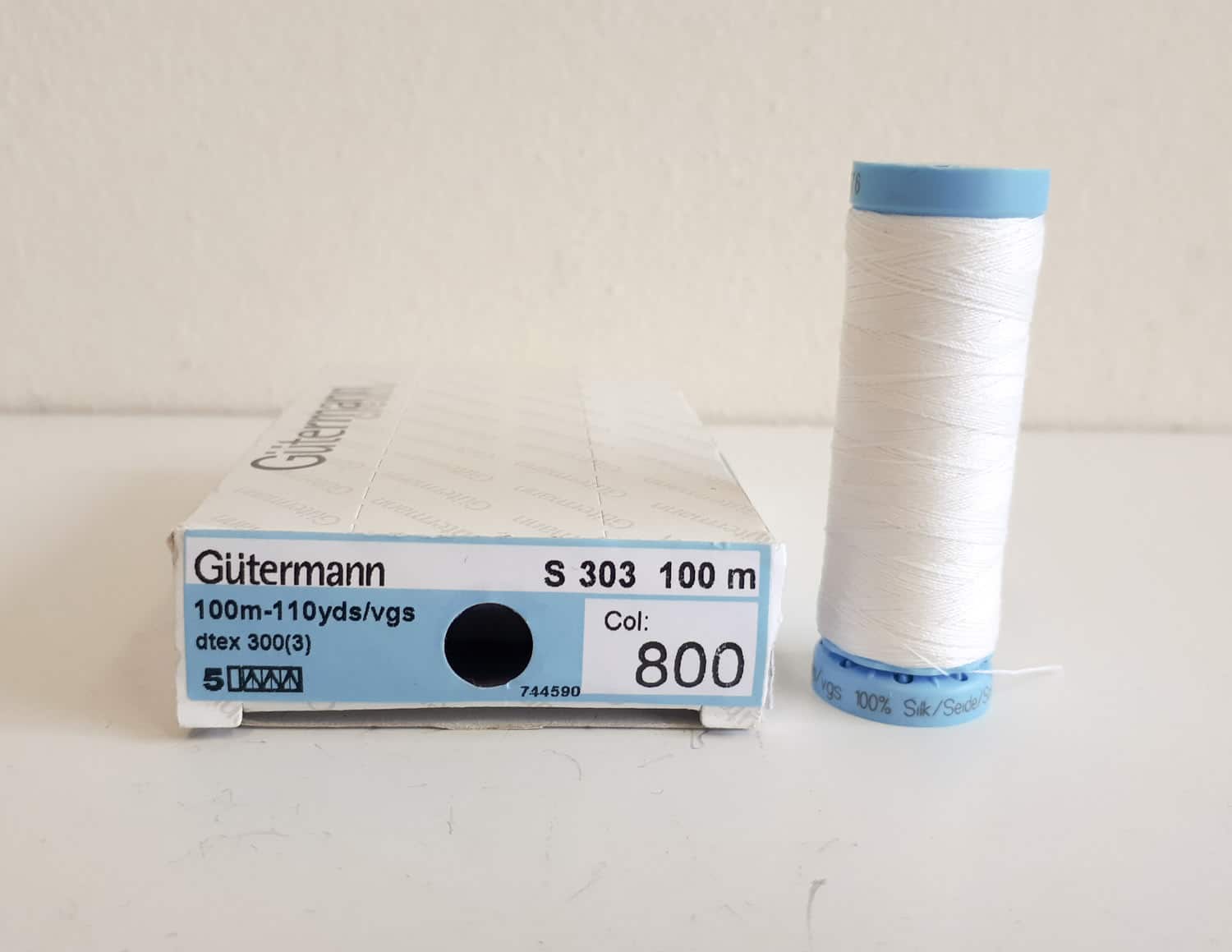 Gutermann Mara 50 Poly Wrapped Poly Core Thread - Tex 60 - WAWAK