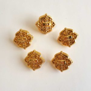 Gold buttons asia