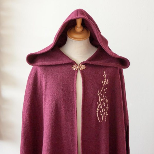 Embroidered cloak